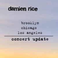 gigs and tours damien rice